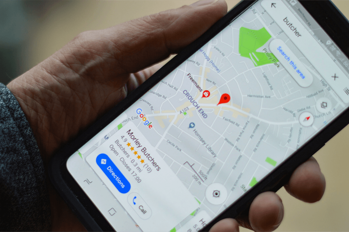 Mobile avec Maps de Google pour un référencement SEO local